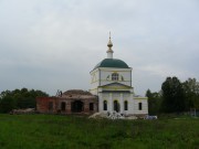 Церковь Иоанна Богослова, Вид на храм с дороги<br>, Елох, Юрьев-Польский район, Владимирская область