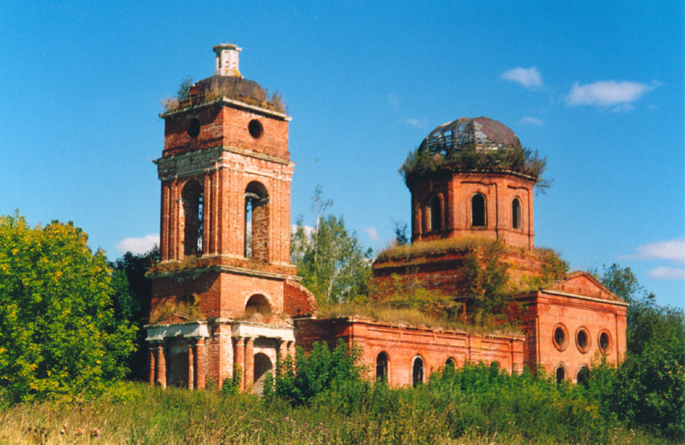 Церковь Николая Чудотворца, Изволь (Алексинский район и пос. Новогуровский, Тульская область). фасады