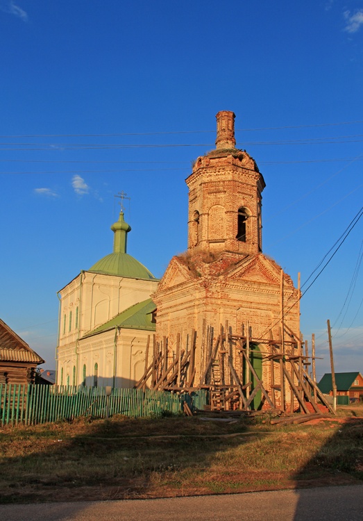 Шеланга. Церковь Рождества Христова. документальные фотографии