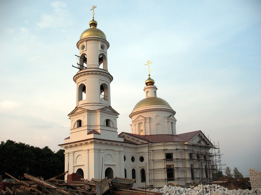 Церковь Рождества Иоанна Предтечи, Ключищи (Верхнеуслонский район, Республика Татарстан). документальные фотографии