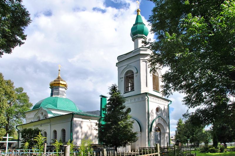 Кочаки. Церковь Николая Чудотворца. фасады, Вид с северо-запада