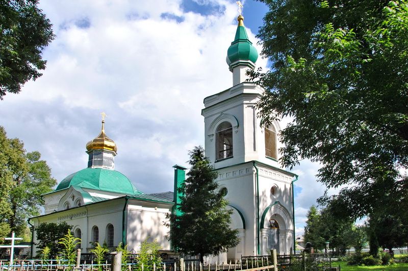 Церковь Николая Чудотворца, Кочаки (Щёкинский район, Тульская область). фасады, Вид с северо-запада