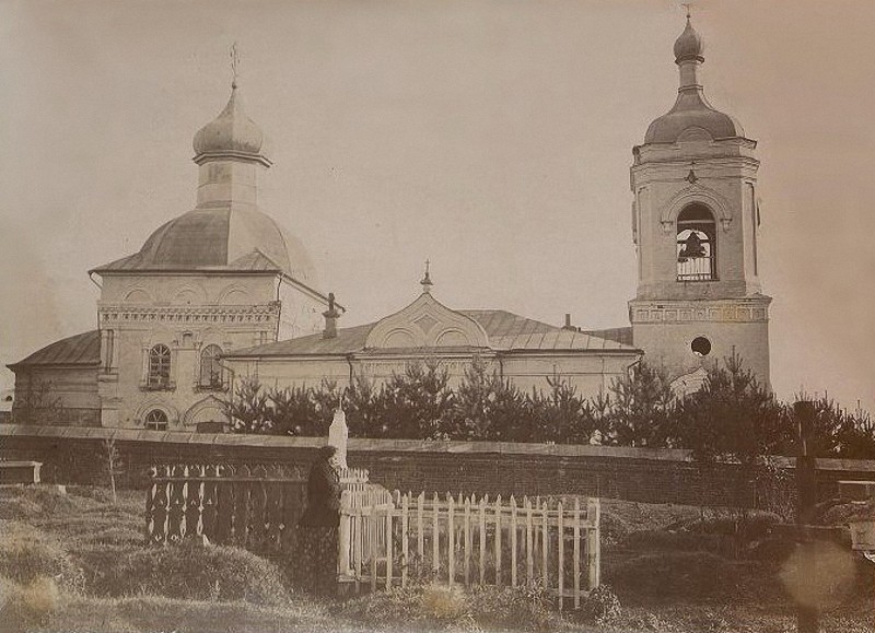 Церковь Николая Чудотворца, Кочаки (Щёкинский район, Тульская область). архивная фотография, Фото 1890-ых годов из фондов Государственного музея Л.Н. Толстого