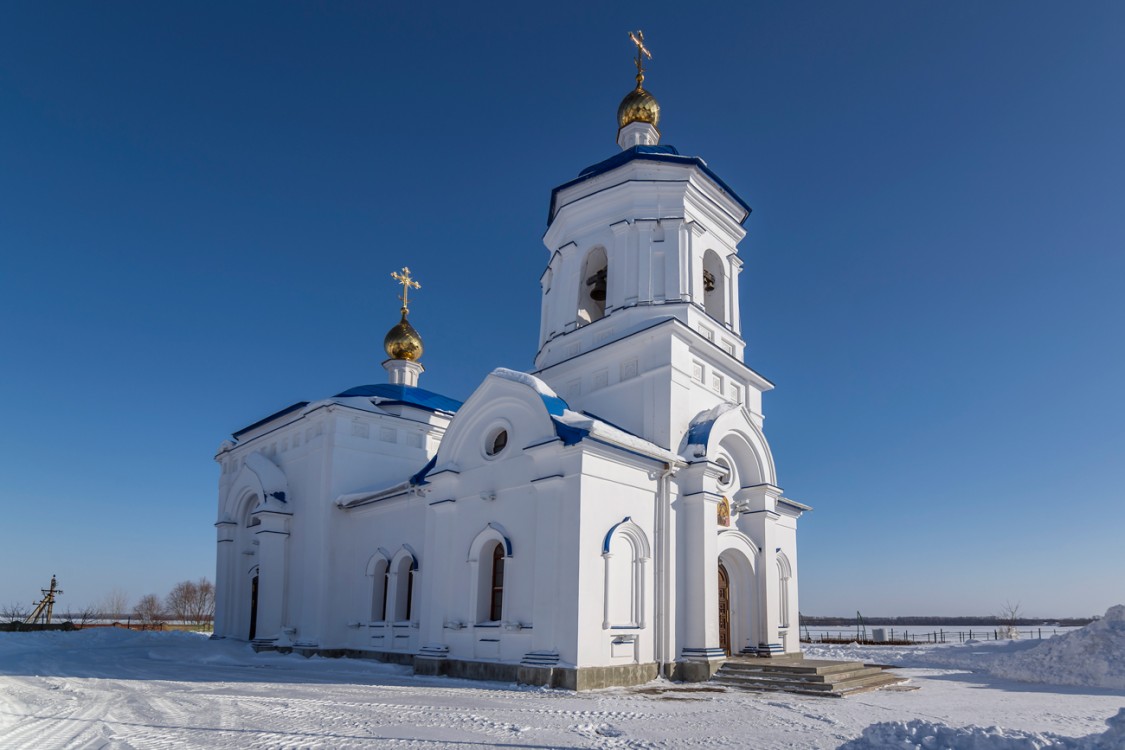 Богородичный Казанский мужской монастырь. Церковь Казанской иконы Божией Матери, Винновка (Ставропольский район, Самарская область). фасады