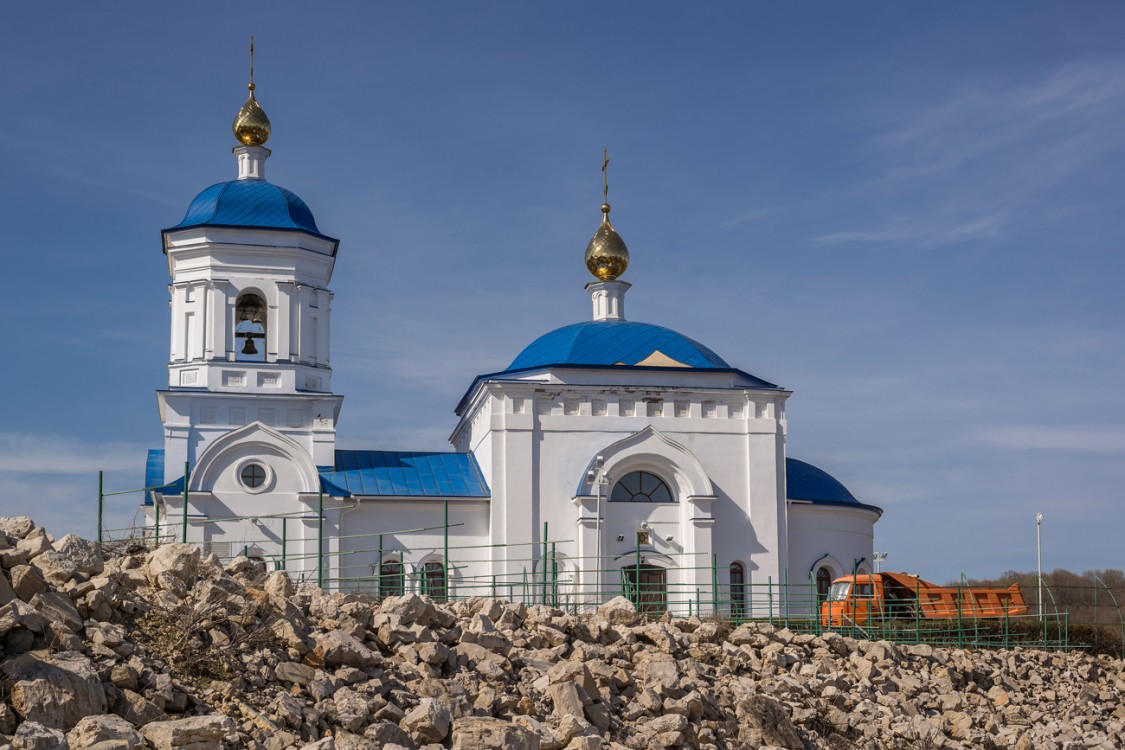 фасады. Богородичный Казанский мужской монастырь. Церковь Казанской иконы Божией Матери, Винновка (Ставропольский район, Самарская область)