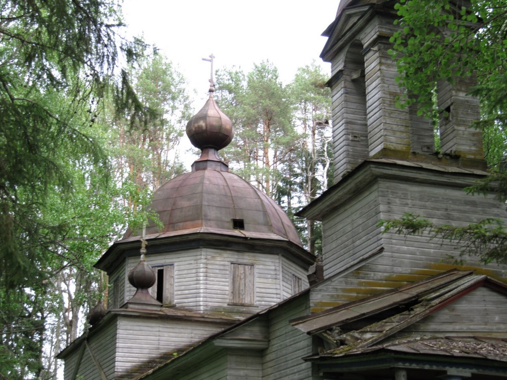 Церковь Смоленской иконы Божией Матери, Игнашевская (Малая Шалга) (Каргопольский район, Архангельская область). фасады