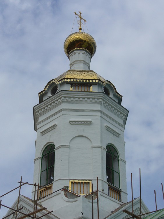Церковь Рождества Христова, Шеланга (Верхнеуслонский район, Республика Татарстан). архитектурные детали, Завершение колокольни