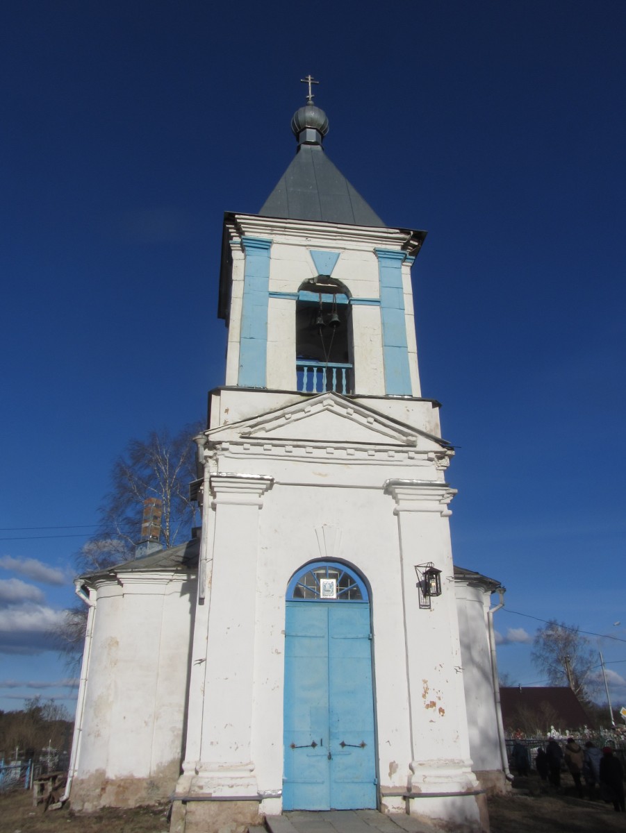 Церковь Успения Пресвятой Богородицы, Молочково (Солецкий район, Новгородская область). фасады