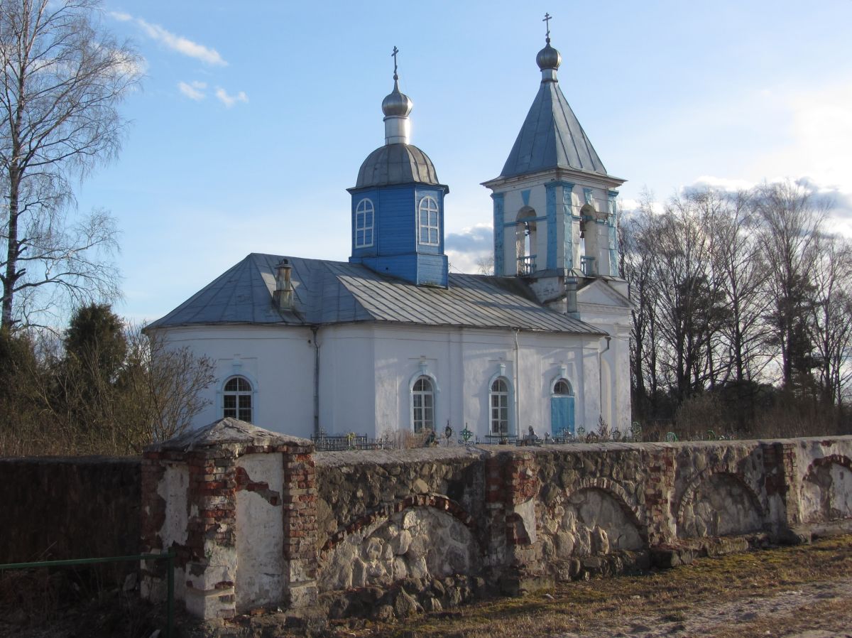 Церковь Успения Пресвятой Богородицы, Молочково (Солецкий район, Новгородская область). фасады