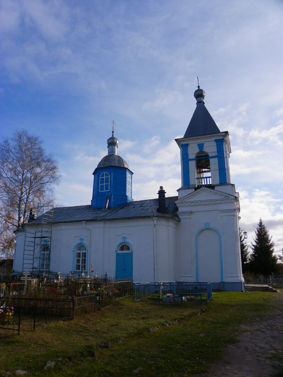 Церковь Успения Пресвятой Богородицы, Молочково (Солецкий район, Новгородская область). фасады
