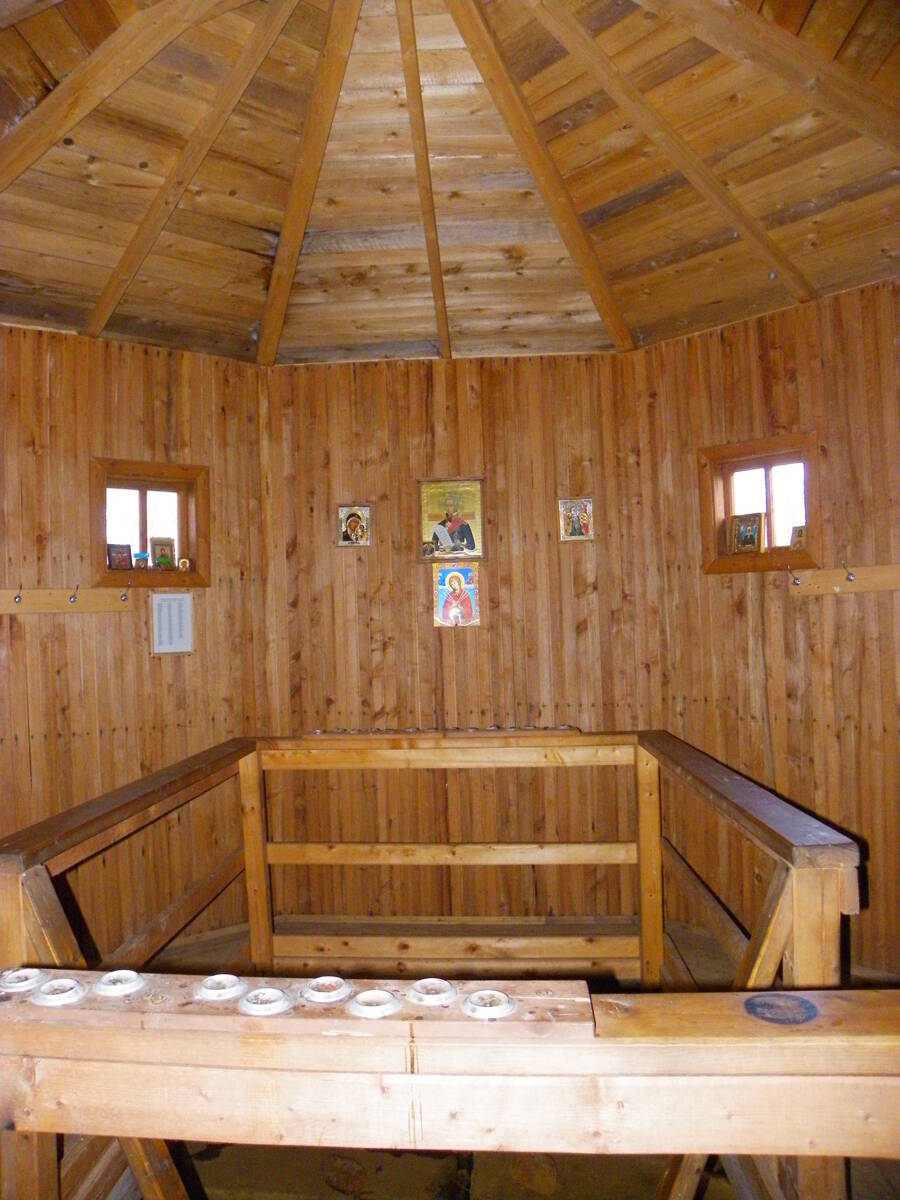 Часовня-купальня Феодора Ушакова, Молочково (Солецкий район, Новгородская область). интерьер и убранство