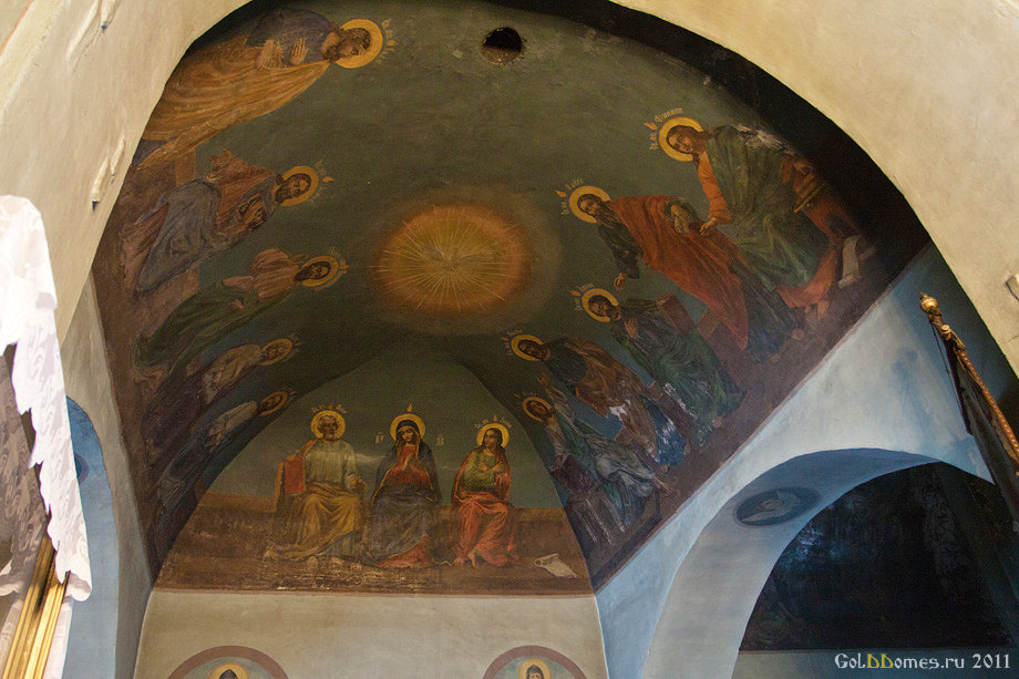 Церковь Троицы Живоначальной, Подгощи (Шимский район, Новгородская область). интерьер и убранство