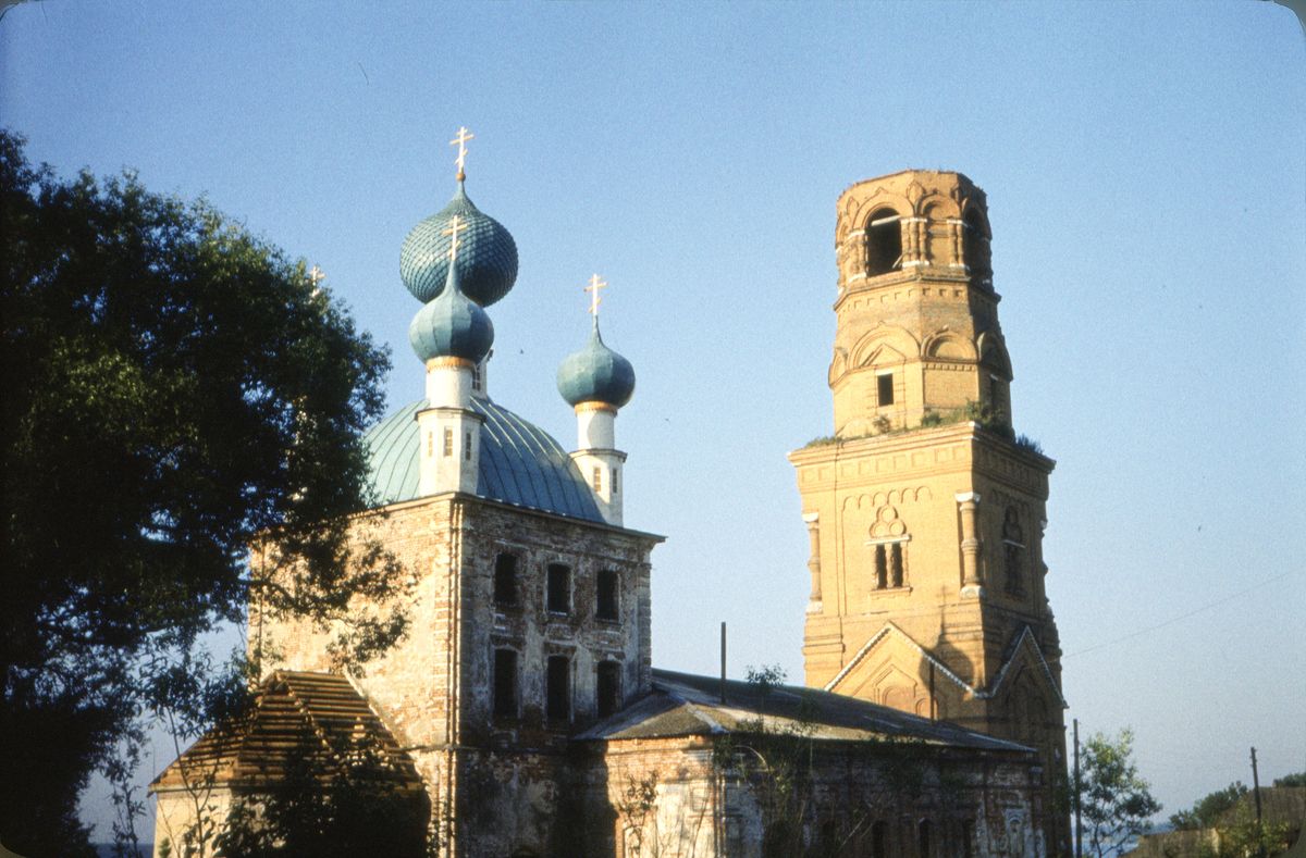 фасады. Церковь Рождества Христова, Прилуки (Угличский район, Ярославская область)