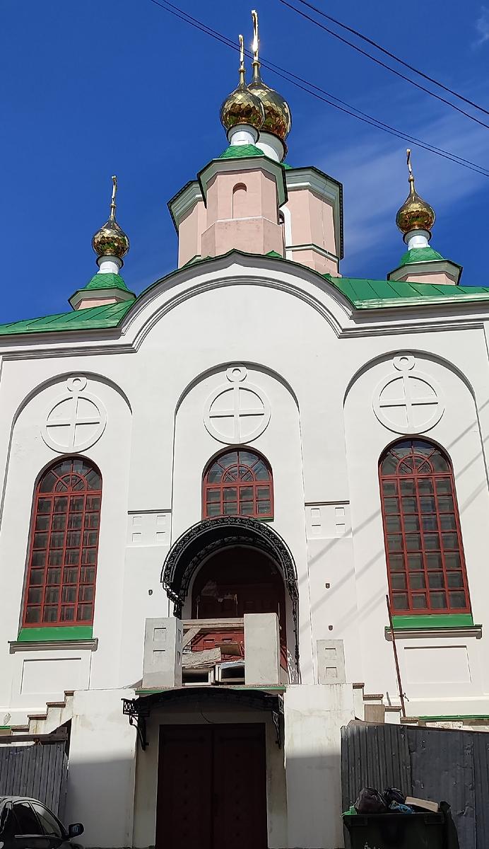 архитектурные детали. Церковь Казанской иконы Божией Матери ("Австрийская"), Самара (Самара, город, Самарская область)