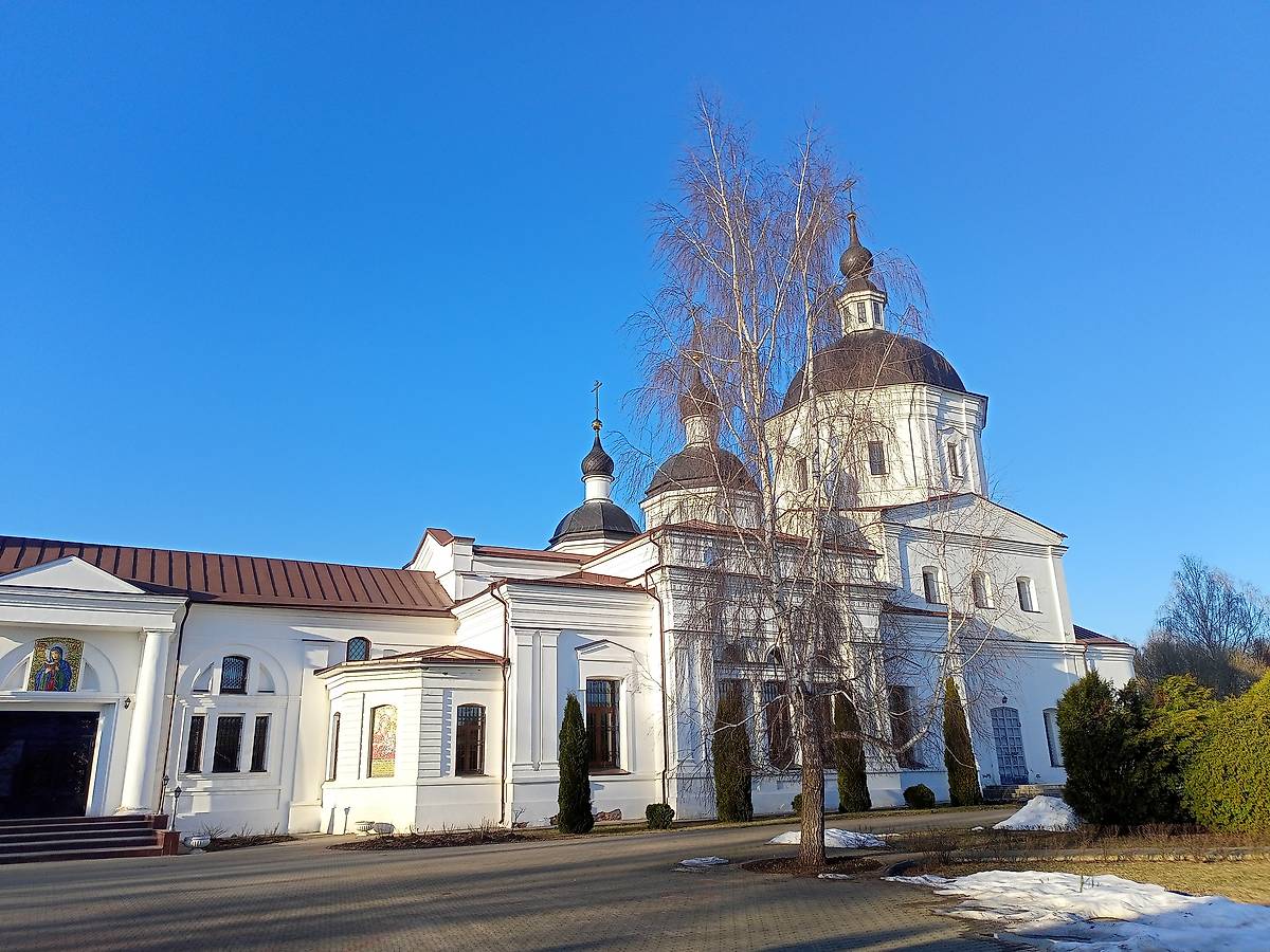 фасады. Калужской иконы Божией Матери женский монастырь. Церковь Рождества Пресвятой Богородицы на Калужке, Калуга (Калуга, город, Калужская область)