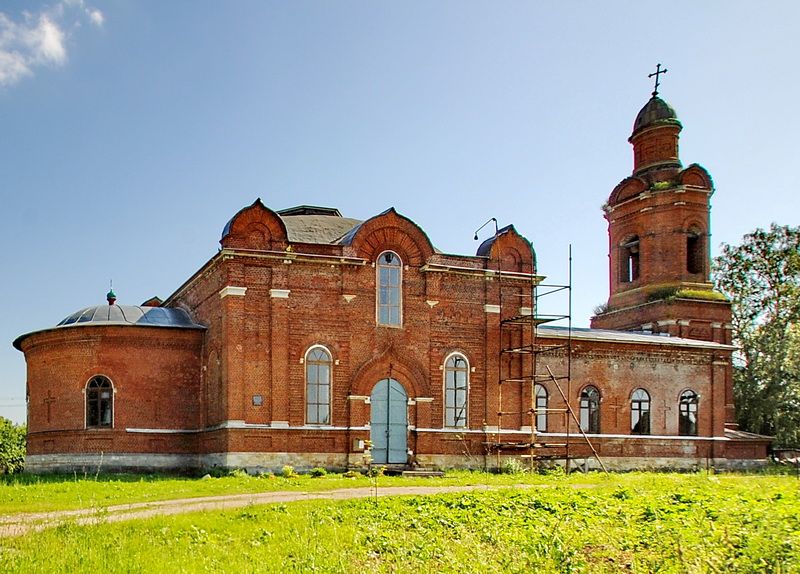Церковь Николая Чудотворца, Никольское (Щёкинский район, Тульская область). фасады