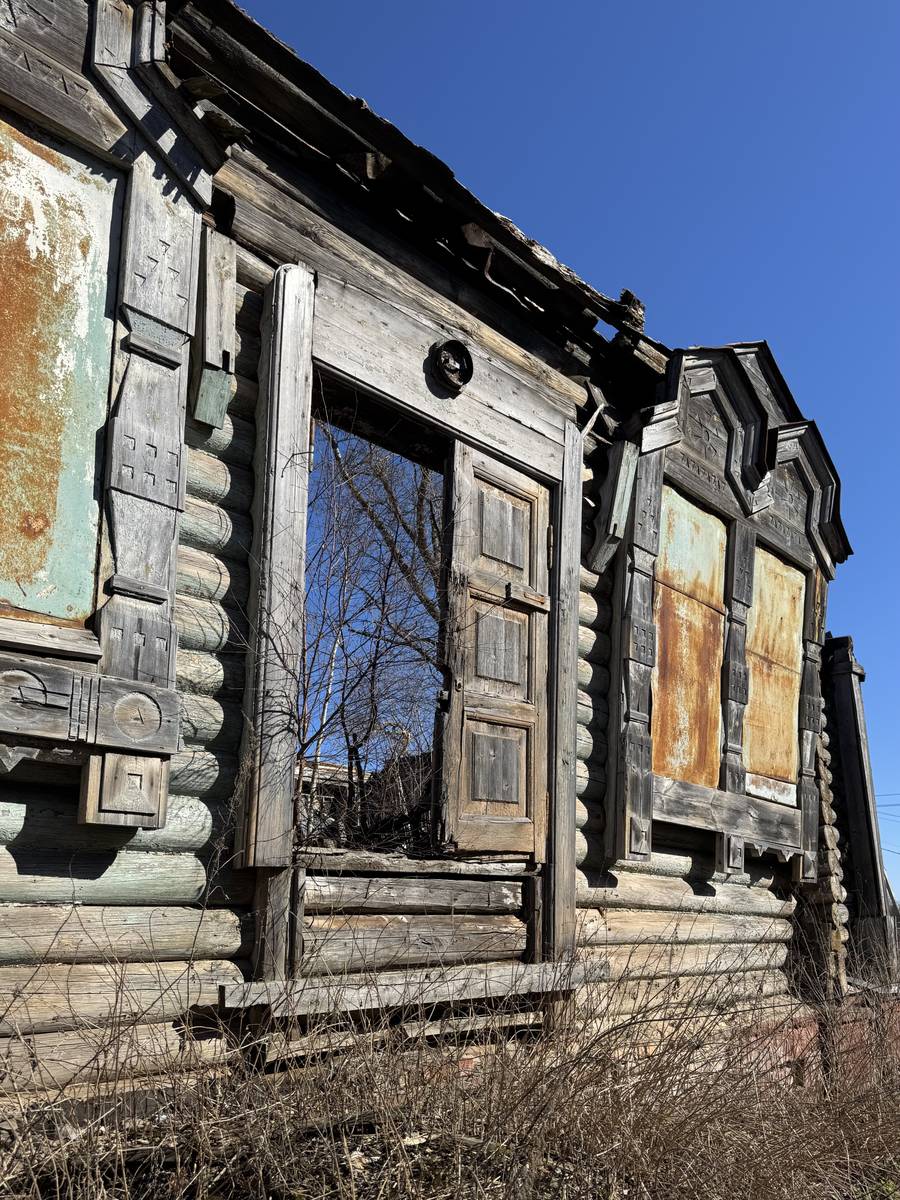 Деформация южного фасада, дополнительная информация. Церковь Михаила Малеина, Тимково (Богородский городской округ, Московская область)