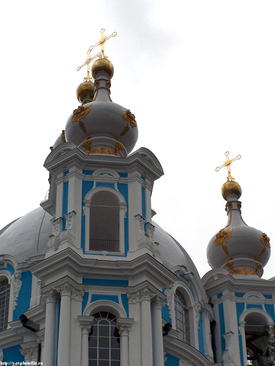 Воскресенский Смольный Новодевичий монастырь. Собор Воскресения Христова (