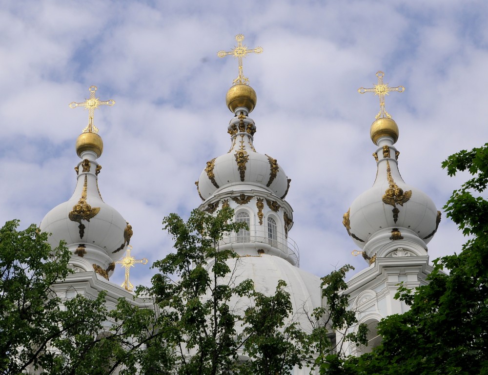 Воскресенский Смольный Новодевичий монастырь. Собор Воскресения Христова (