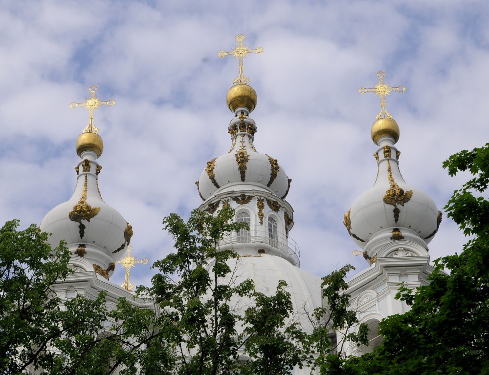 Центральный район. Воскресенский Смольный Новодевичий монастырь. Собор Воскресения Христова (