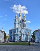 Воскресенский Смольный Новодевичий монастырь. Собор Воскресения Христова ("Смольный"), , Санкт-Петербург, Санкт-Петербург, г. Санкт-Петербург