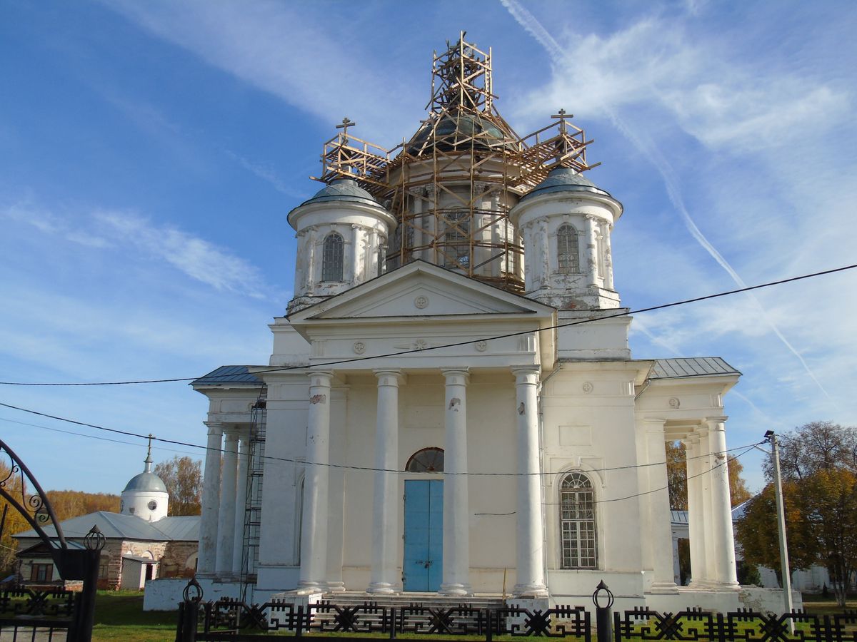 документальные фотографии. Кафедральный собор Вознесения Господня, Лысково (Лысковский район, Нижегородская область)