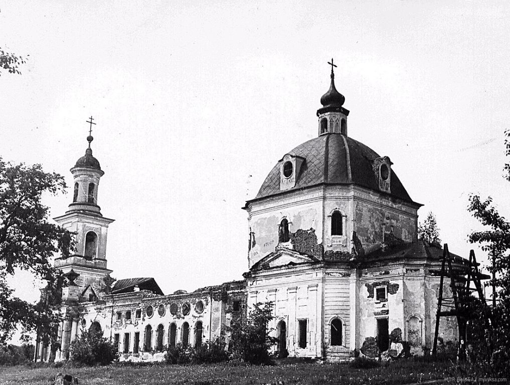 Выкса. Кафедральный собор Рождества Христова. архивная фотография, Фотография храма в советское время (1980-е гг.). Из фондов 