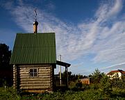 Неизвестная часовня, Вид с юга<br>, Пустошь, Старорусский район, Новгородская область