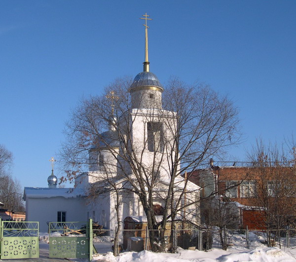 Церковь Смоленской иконы Божией Матери, Константиново (Домодедовский городской округ, Московская область). фасады