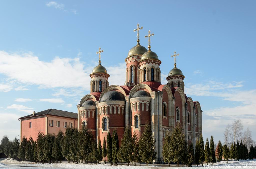 Собор Всех Святых в земле Российской просиявших, Домодедово (Домодедовский городской округ, Московская область). фасады