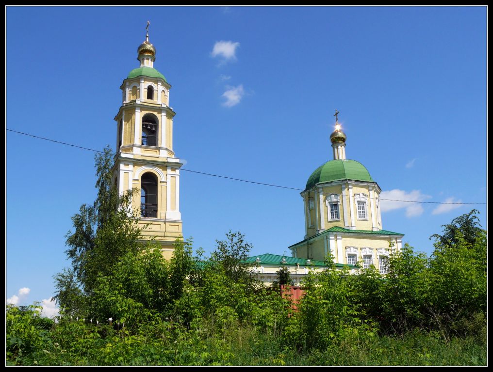 Домодедово, село. Церковь Николая Чудотворца. фасады