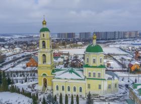 Домодедово, село. Церковь Николая Чудотворца