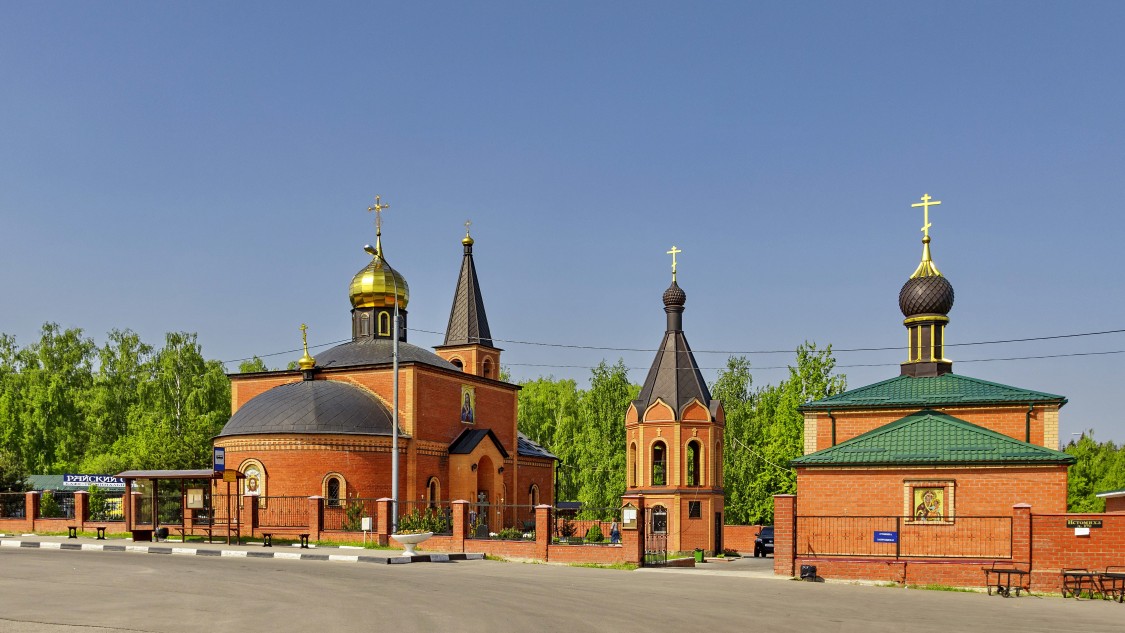 Храм на домодедовском кладбище