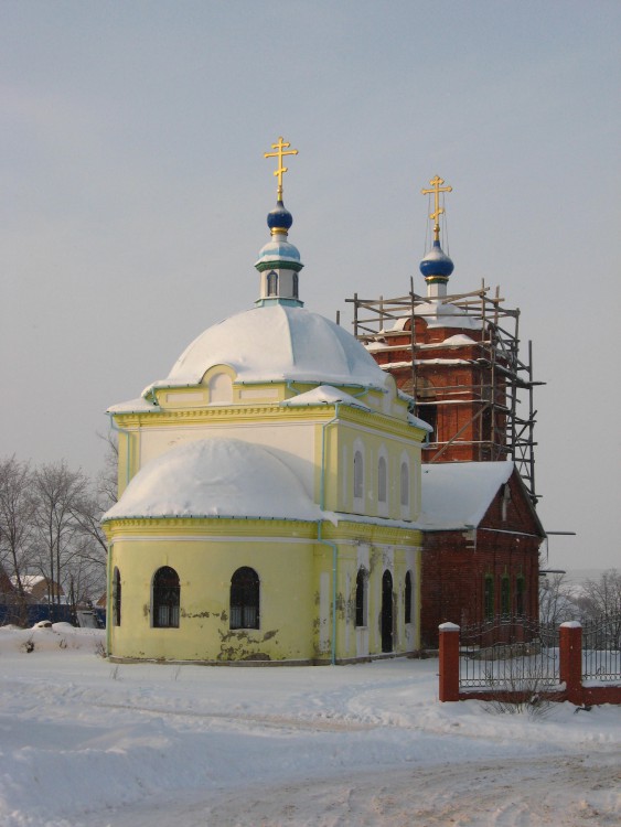 Кишкино. Церковь Сергия Радонежского. дополнительная информация