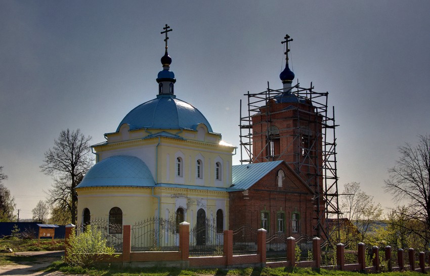 Кишкино. Церковь Сергия Радонежского. дополнительная информация