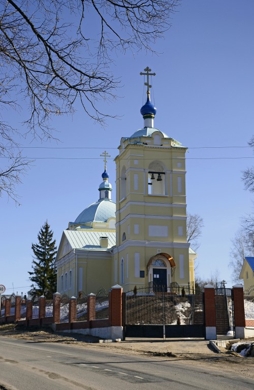 Кишкино. Церковь Сергия Радонежского. фасады