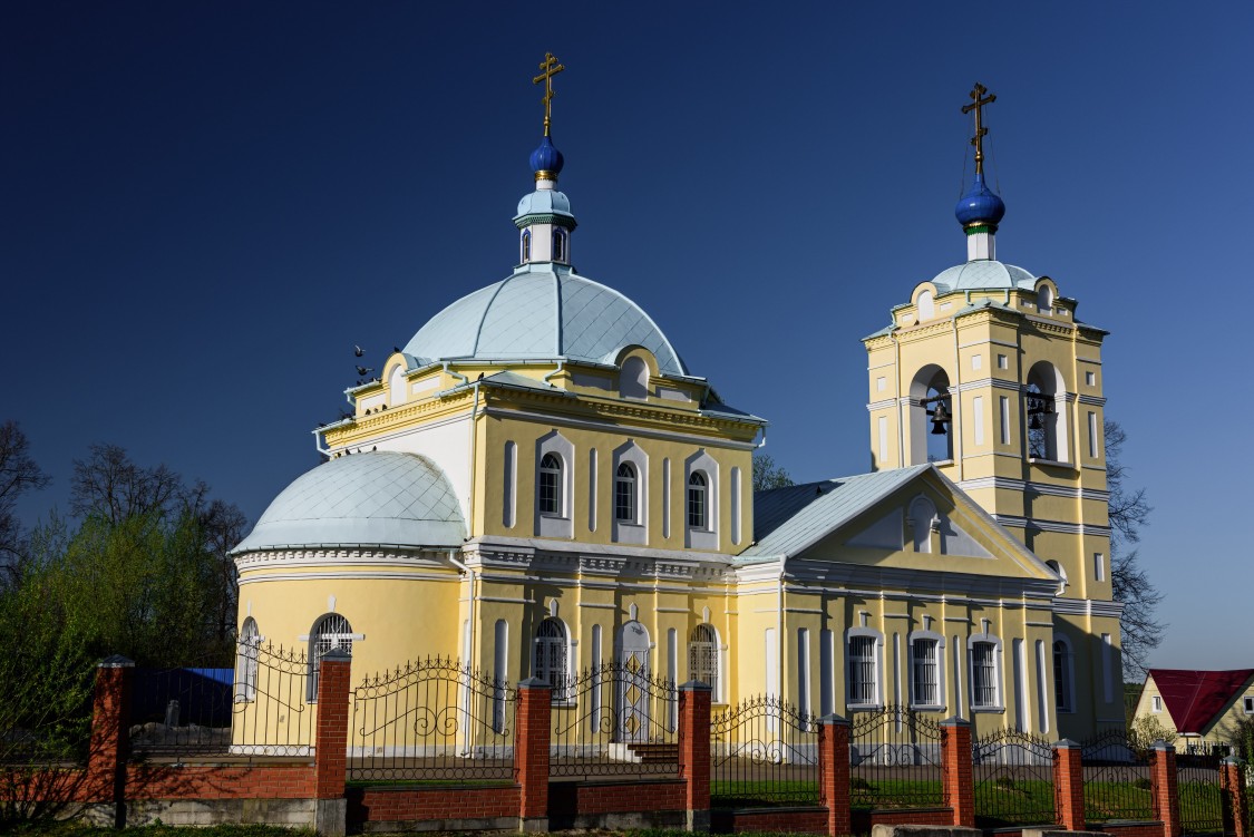 Церковь Сергия Радонежского, Кишкино (Домодедовский городской округ, Московская область). фасады