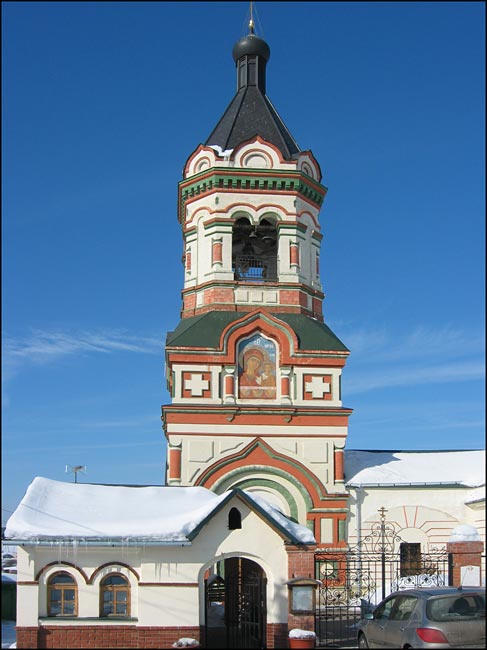 Церковь Воскресения Словущего, Колычево (Домодедовский городской округ, Московская область). архитектурные детали, Колокольня