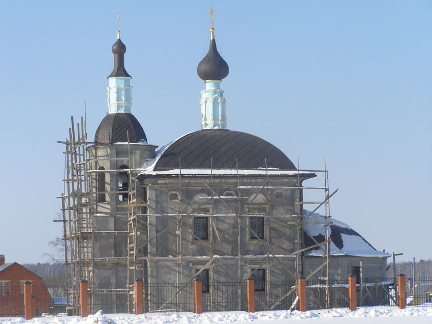 Церковь Рождества Пресвятой Богородицы, Кузовлёво (Домодедовский городской округ, Московская область). документальные фотографии