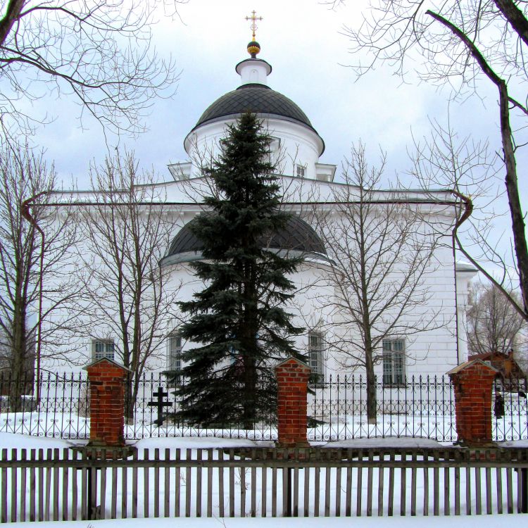Михайловское. Церковь Михаила Архангела. фасады, вид с востока