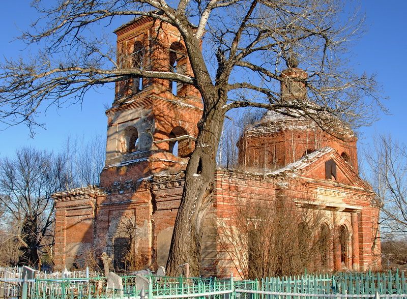 Крапивна. Церковь Всех Святых. фасады