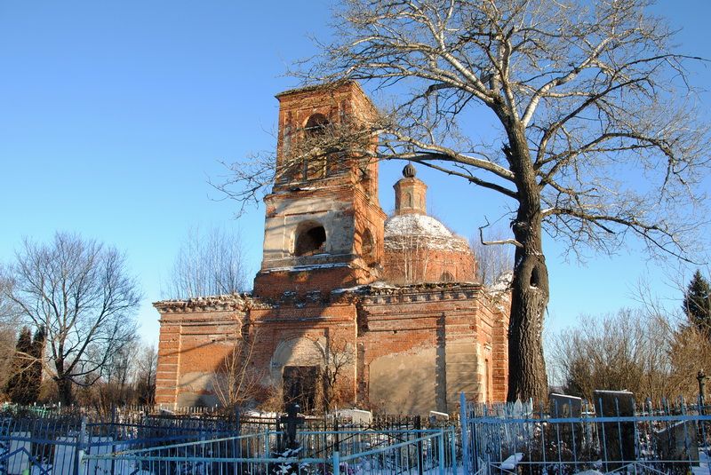 Крапивна. Церковь Всех Святых. фасады