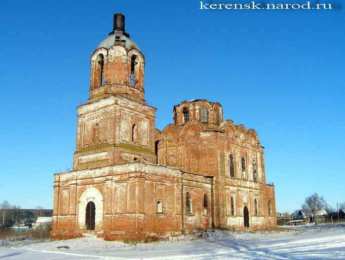 Церковь Николая Чудотворца, Ягановка (Вадинский район, Пензенская область). фасады