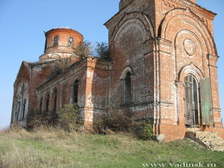 Выборное. Церковь Димитрия Солунского. фасады