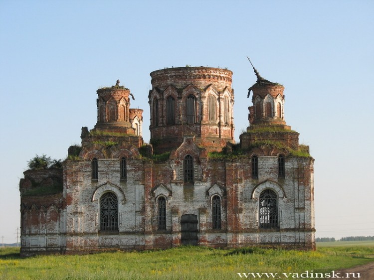 Большая Лука. Церковь Михаила Архангела. фасады