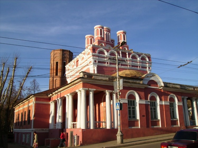 Калуга. Церковь Рождества Пресвятой Богородицы. фасады, 		      