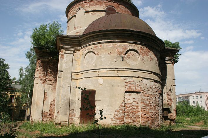 Калуга. Церковь Василия Блаженного. архивная фотография