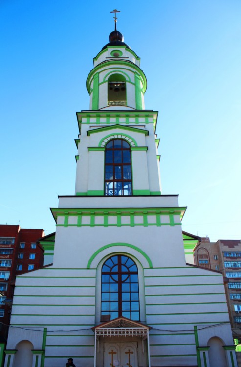 Калуга. Церковь Василия Блаженного. фасады, Вид с запада