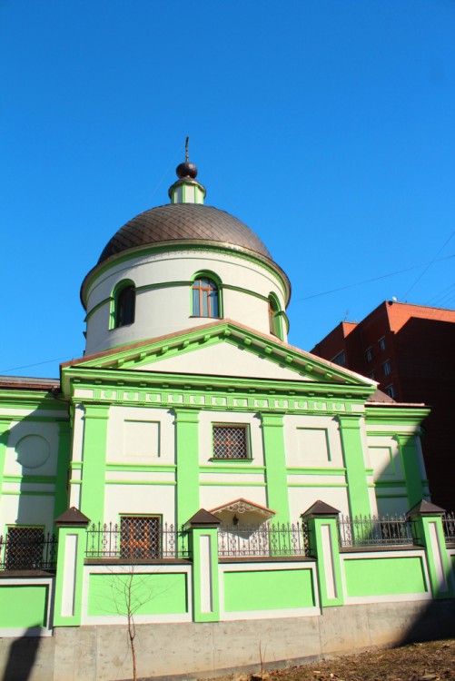 Калуга. Церковь Василия Блаженного. фасады, Основной объем храма, вид с юга