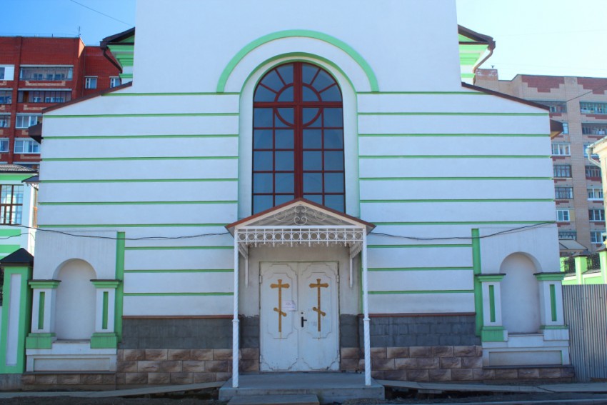 Калуга. Церковь Василия Блаженного. архитектурные детали, Вход в храм